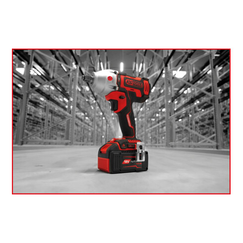 Kit de perceuse-visseuse à percussion sans fil et sans balais KS Tools eMONSTER 9 pcs