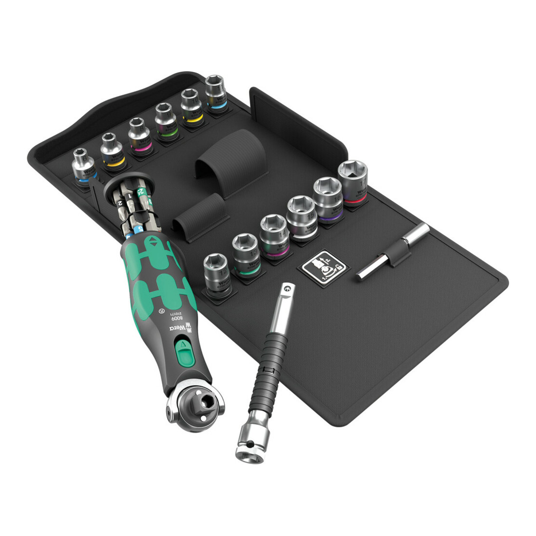 Kit de poche Wera 8009 Zyklop 3, 27 pièces
