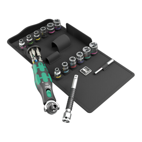 Kit de poche Wera 8009 Zyklop 4, 27 pièces