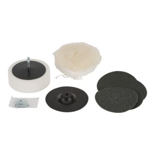 Kit de polissage Bosch S 24 8 pièces pour perceuses