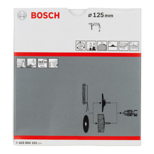 Kit de polissage Bosch S 24 8 pièces pour perceuses