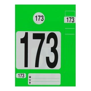 Kit de porte-clés Eichner numérotés 1-300, vert