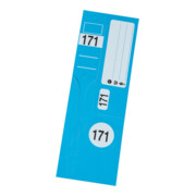 Kit de porte-clés II Eichner numérotés 1-300, bleu