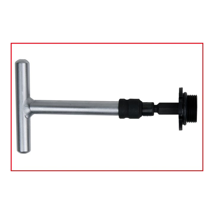 Kit de profilés spéciaux 1/4"+3/8" de service à huile pour les vis en plastique d’évacuation de l’huile, 5 pcs.