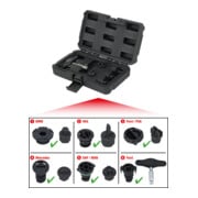 Kit de profilés spéciaux 3/8" de service à huile KS Tools pour les vis en plastique d’évacuation de l’huile, 6 pcs-2