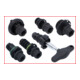 Kit de profilés spéciaux 3/8" de service à huile KS Tools pour les vis en plastique d’évacuation de l’huile, 6 pcs