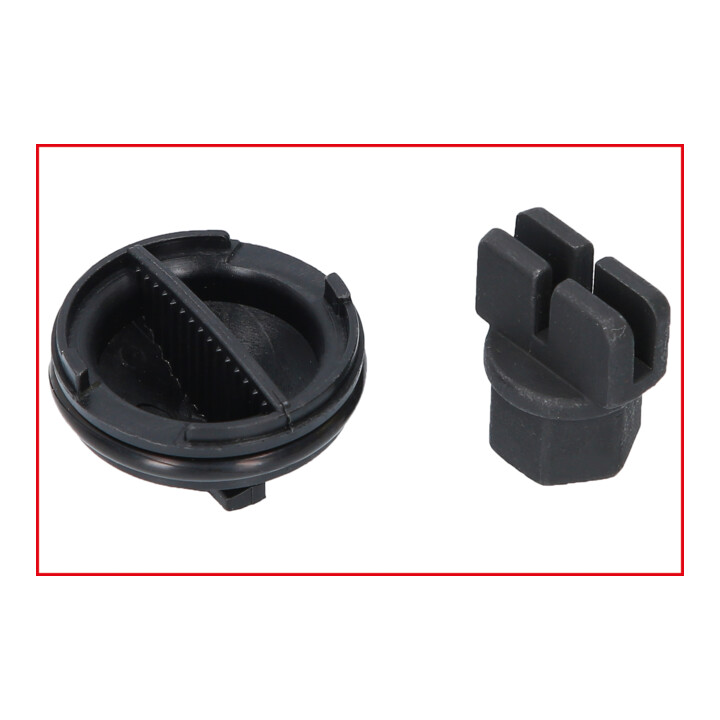 Kit de profilés spéciaux 3/8" de service à huile KS Tools pour les vis en plastique d’évacuation de l’huile, 6 pcs