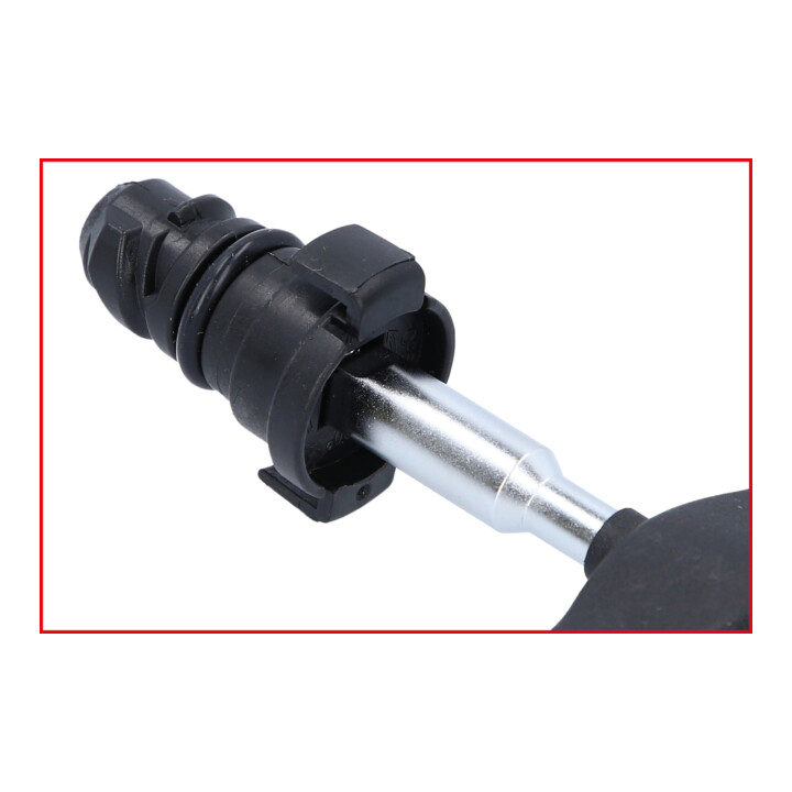 Kit de profilés spéciaux 3/8" de service à huile KS Tools pour les vis en plastique d’évacuation de l’huile, 6 pcs