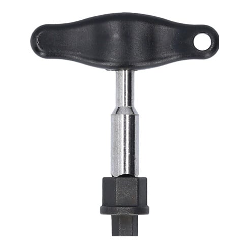 Kit de profilés spéciaux 3/8" de service à huile KS Tools pour les vis en plastique d’évacuation de l’huile, 6 pcs