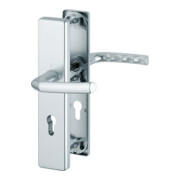 Ensemble de béquilles de protection Hoppe Birmingham Aluminium