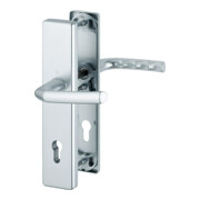 Ensemble de béquilles de protection Hoppe Birmingham Aluminium