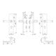 Kit de protection Hoppe London 113/2221/2210 Alu.F4 92mm 67-72mm