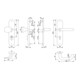 Kit de protection Hoppe Paris 86G/3332ZA/3310/138 Alu.F2 92mm 67-72mm-3
