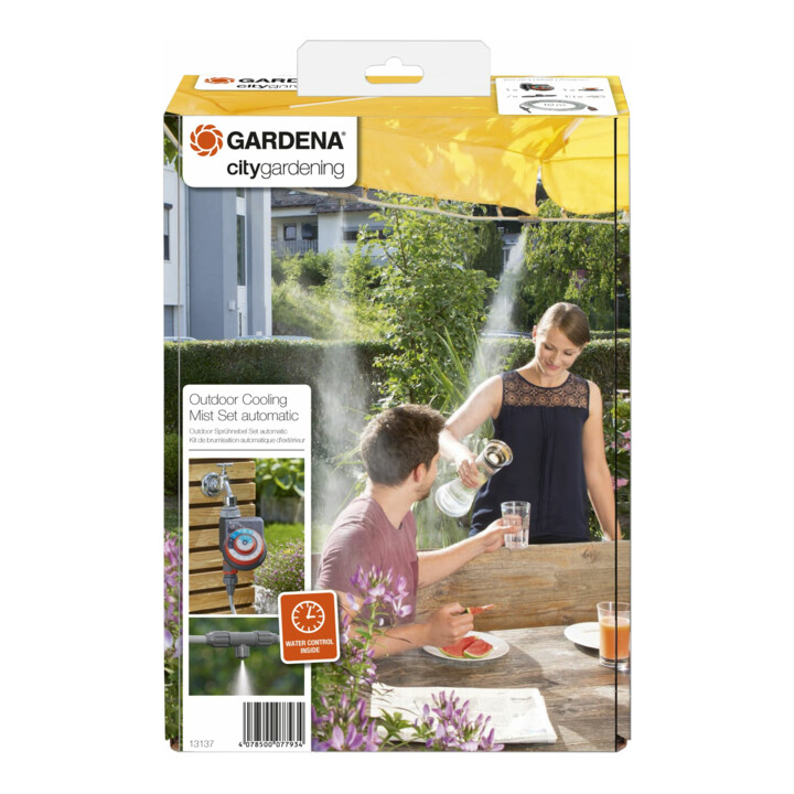 Kit de pulvérisation extérieur automatique city gardening GARDENA
