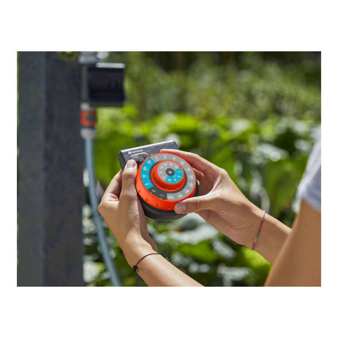 Kit de pulvérisation extérieur automatique city gardening GARDENA