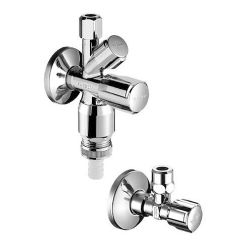 Kit de raccordement à encastrer COMFORT chromé, sortie 3/8 Raccordement 3/8