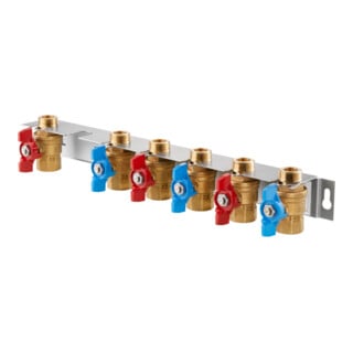 Kit de raccordement de robinet à boisseau sphérique OVENTROP pour Regudis W-HTU, version Basic et KIWA