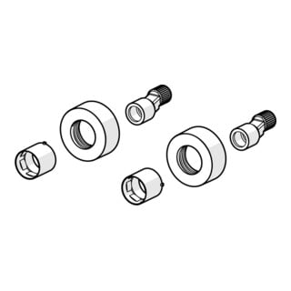 Kit de raccordement Hansa Rosette/S
