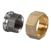 Kit de raccordement OV pour Regumat DN25 ÜM G 1 1/2 et raccord fileté 1IG, 2 parties-1