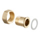 Kit de raccordement pour passe-fils OV f. Cocon QTZ 1/2 , Set=2 passe-fils avec AG,joint plat,m. ÜM-3