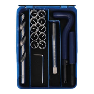 Kit de réparation de filetage BGS M18 x 1,5, 7 pcs.