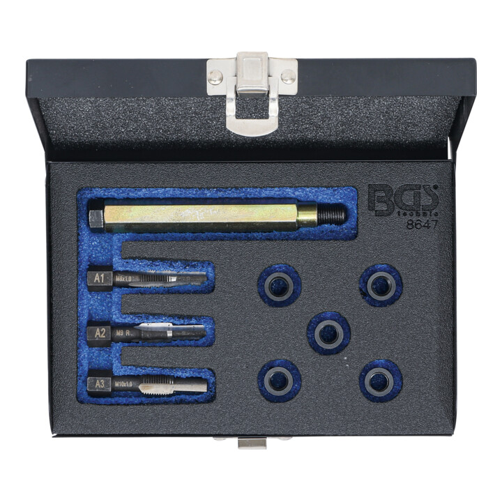 Kit de réparation pour filet de bougie M8 x 1,0 BGS