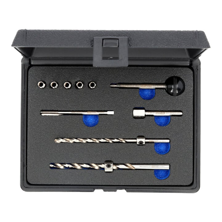Kit de réparation vis de serrage d’injecteur pour Mercedes CDI, 9 pcs KS Tools