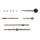 Kit de réparation vis de serrage d’injecteur pour Mercedes CDI, 9 pcs KS Tools