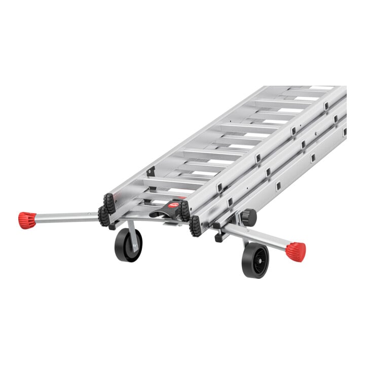 Kit de roulettes de transport (2 pièces), Pour échelles à barreaux Hailo