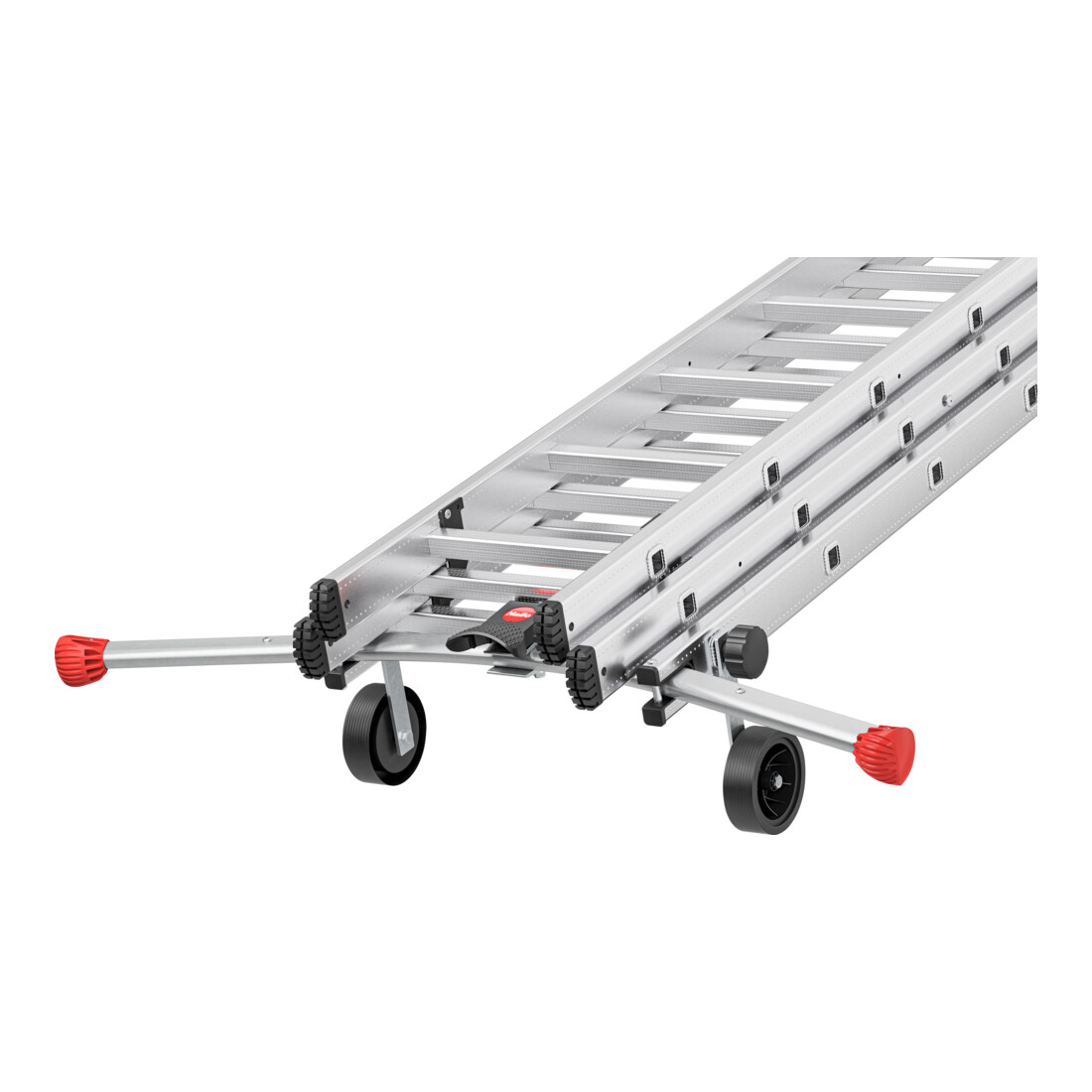 Kit de roulettes de transport (2 pièces), Pour échelles à barreaux Hailo