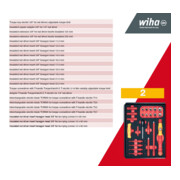 Kit de servante d'atelier Wiha eMobility, 102 pièces-5