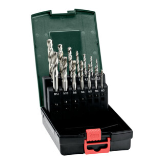 Kit de tarauds pour machines Metabo, 14 pièces