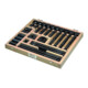 Kit de vis de serrage AMF n° 6520 M14x16 pour rainures en T-3