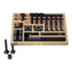 Kit de vis de serrage AMF n° 6520 M16x16 pour rainures en T-1