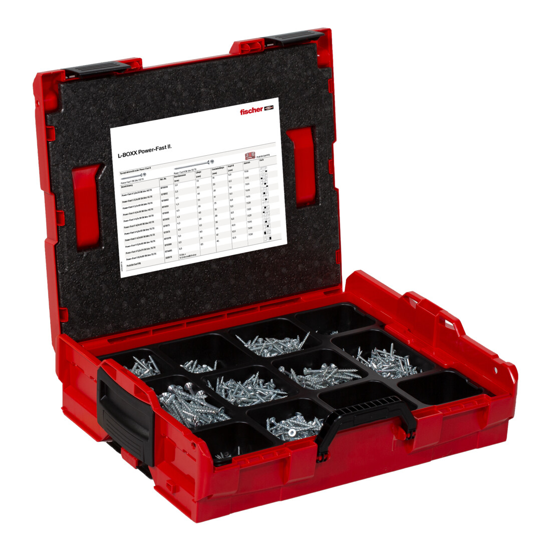 Kit de vis fischer L-BOXX 102 Power-Fast II