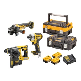 Kit de visseuses à percussion sans fil DEWALT, 18V / 5Ah