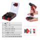 Kit d’embouts TORSIONpower 1/4" aux couleurs de la visseuse sans fil eMONSTER KS Tools 32 pcs-1