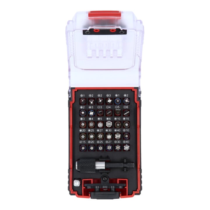 Kit d’embouts TORSIONpower 1/4" aux couleurs de la visseuse sans fil eMONSTER KS Tools 32 pcs