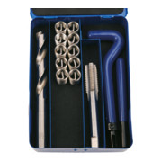 BGS Set riparazione filettatura in valigetta di metallo, 14pz.