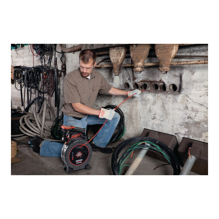 Kit d'inspection SeeSnake nanoReel L. câble 25m D.tête de caméra 6,3mm av.access