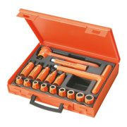 Kit d'outils isolés 1000 Volts Facom série VSE avec douilles 1/2", 17 pièces