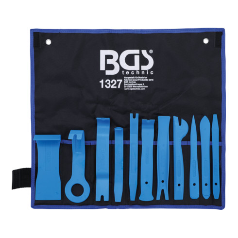 Kit d’outils pour habillage intérieur 11 pièces BGS