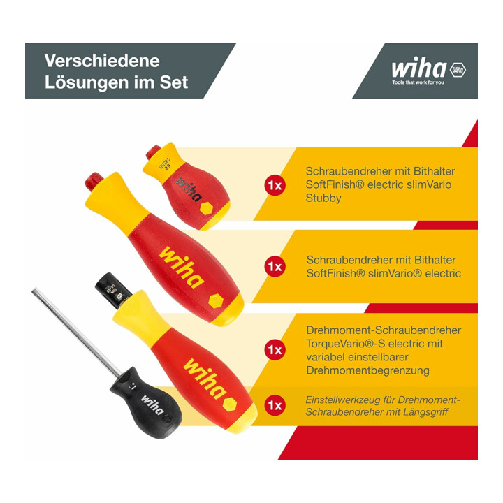 Kit d'outils pour installations Wiha Wallbox 23 pcs. avec sacoche fonctionnelle