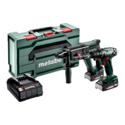 Kit d'outils sans fil Metabo 2.3.2 18 VBS 18 + KH 18 LTX 24 ; metaBOX 165 L-1