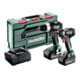 Kit d'outils sans fil Metabo 2.8.4 18VBS 18 LT BL + SSD 18 LT 200 BL ; metaBOX 145 L