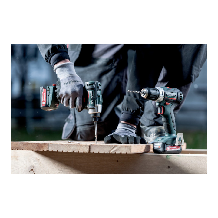 Kit d'outils sans fil Metabo Combo Set 2.7.3 12 V BL PowerMaxx BS 12 BL + PowerMaxx SSD 12 BL dans metaBOX 145