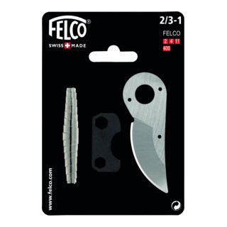 Kit: lame, ressort, clef de réglage Felco