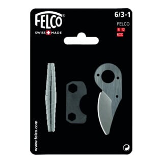Kit: lame, ressort, clef de réglage Felco