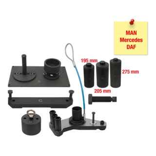 Kit montage/démontage boîte de vitesses pour MAN Mercedes ZF 16S, 8 pcs KS Tools