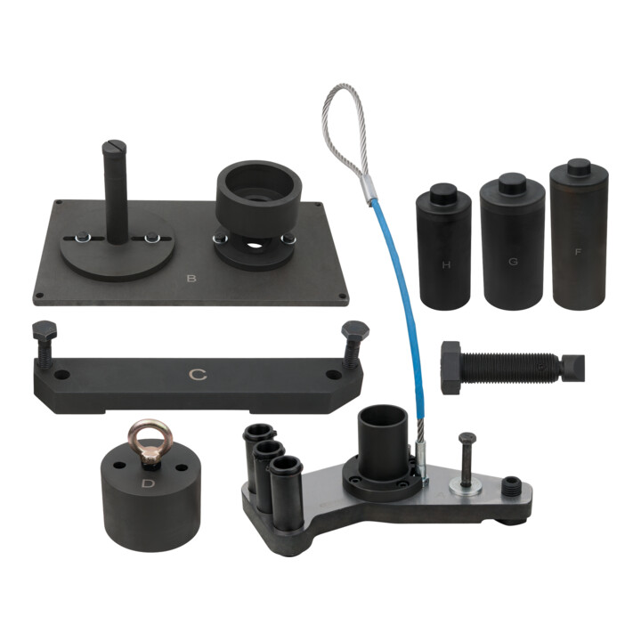 Kit montage/démontage boîte de vitesses pour MAN Mercedes ZF 16S, 8 pcs KS Tools